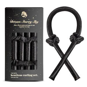 Satin Heatless Curling Set – Dreamy Starry Sky – NEW Sealed